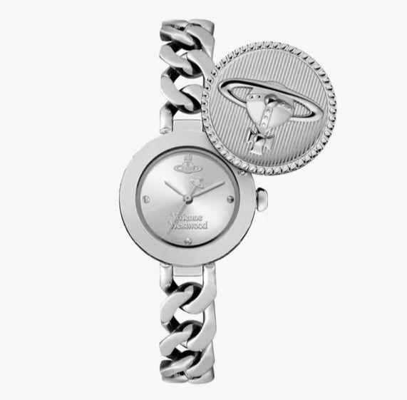 Vivienne Westwood
Orb Button Watch (VV323WSSL)
