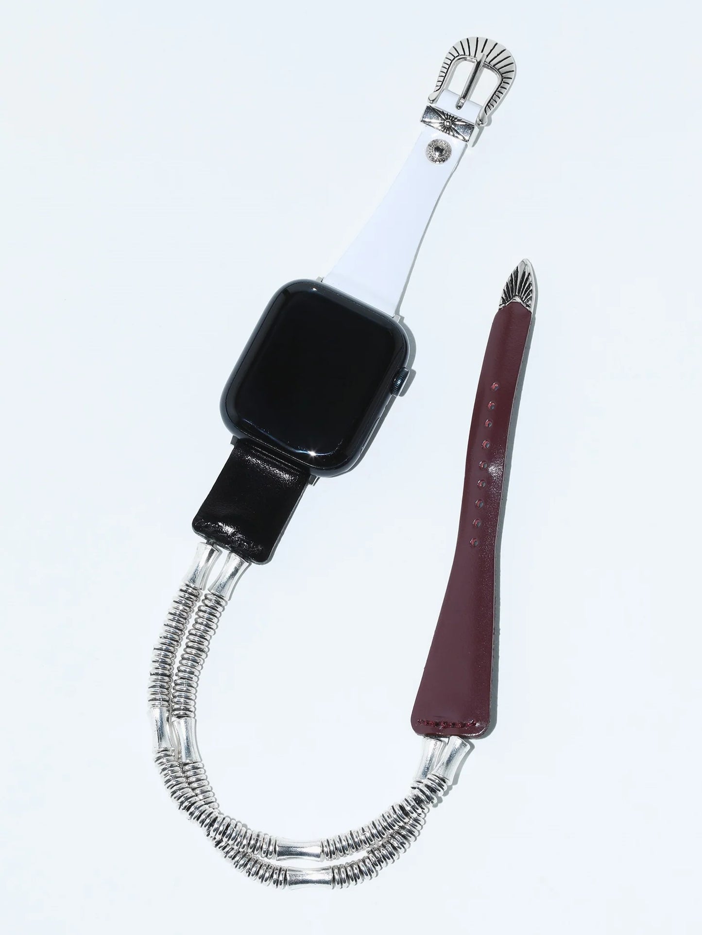 Toga Too Leather 1.0 Apple Watch Belt - MOODY ORANGES