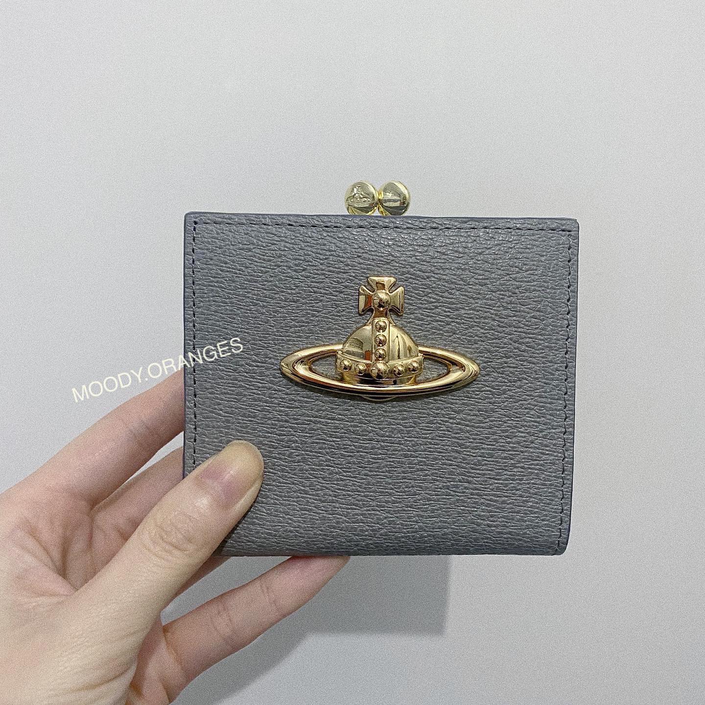 Vivienne Westwood Esclusive Grey Wallet Series - MOODY ORANGES