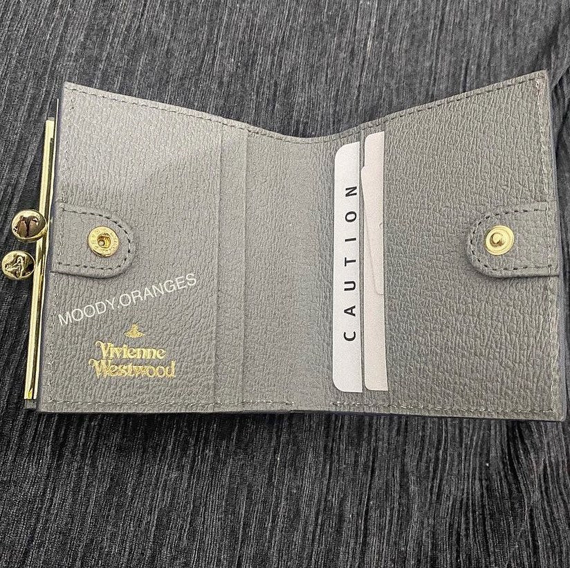 Vivienne Westwood Esclusive Grey Wallet Series - MOODY ORANGES