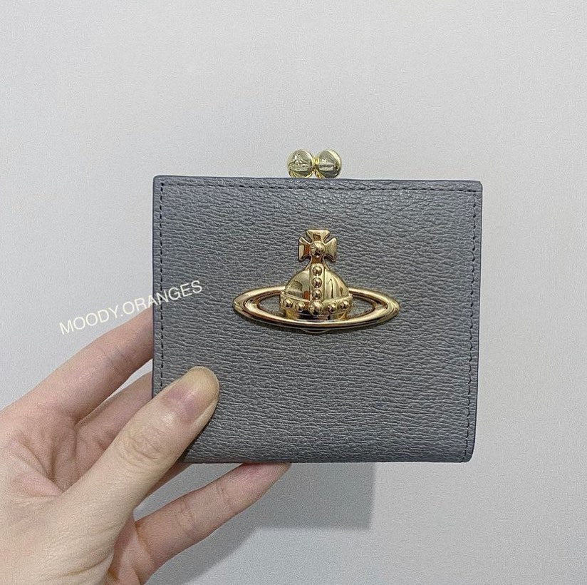 Vivienne Westwood Esclusive Grey Wallet Series - MOODY ORANGES
