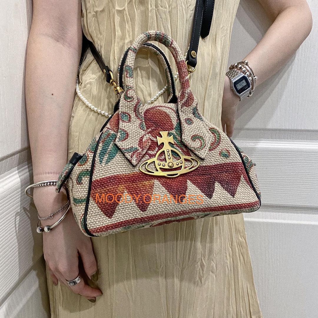 Vivienne Westwood Floral Yasmine Bag - MOODY ORANGES