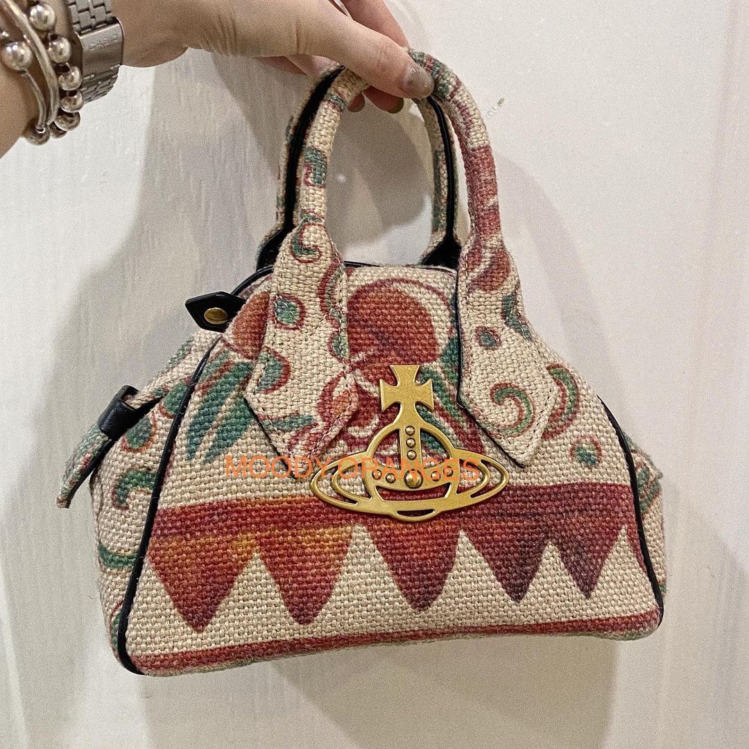 Vivienne Westwood Floral Yasmine Bag - MOODY ORANGES