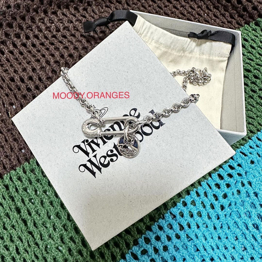 Vivienne Westwood Man. Imogene Necklace - MOODY ORANGES