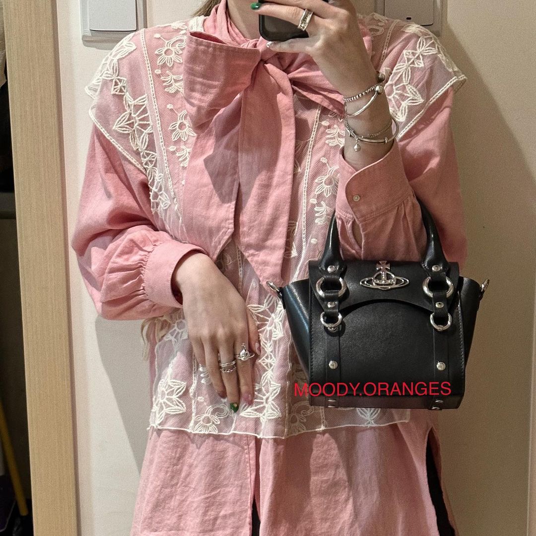 Vivienne Westwood Mini Betty Bag - MOODY ORANGES