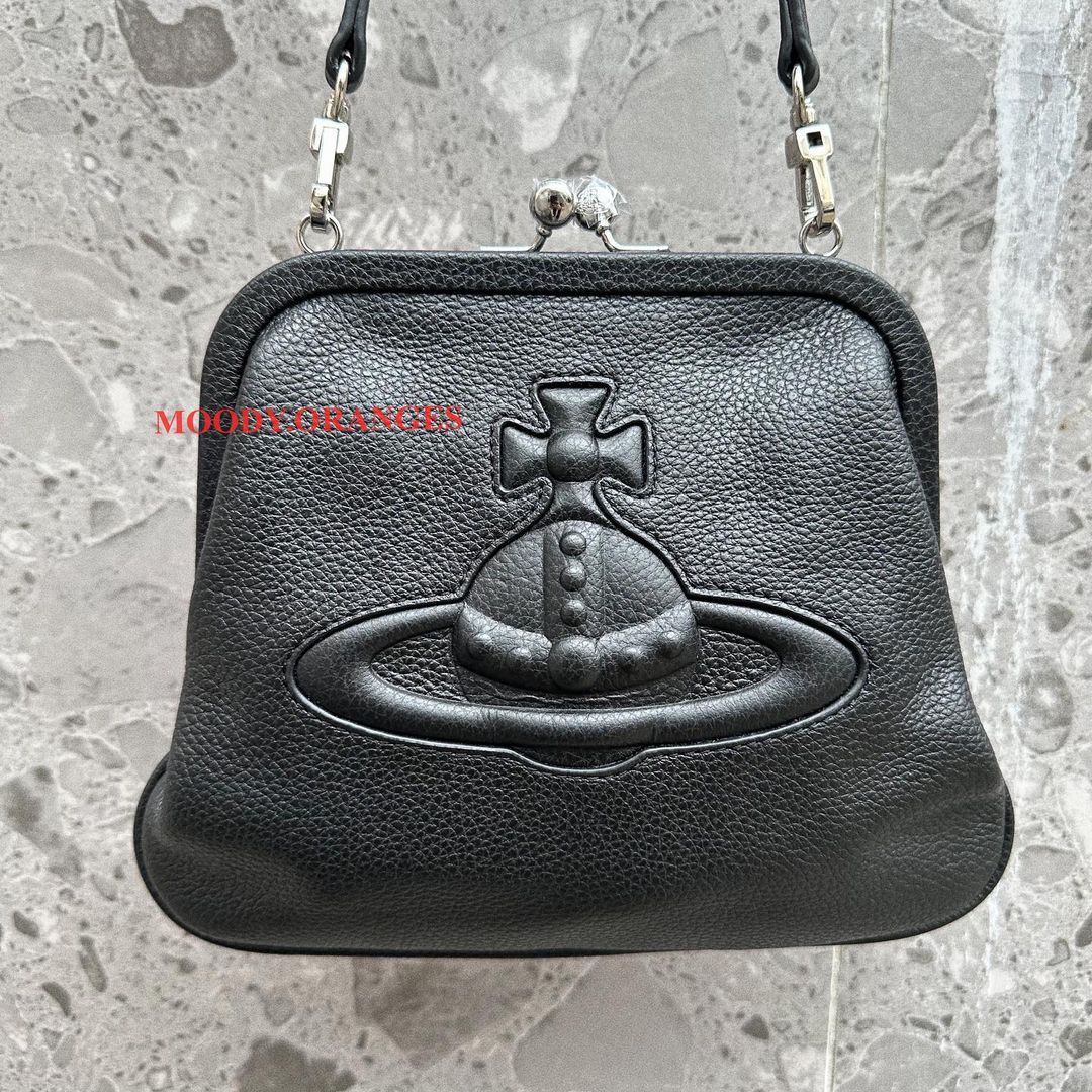 Vivienne Westwood Black Chelsea Bag (Vegan) - MOODY ORANGES