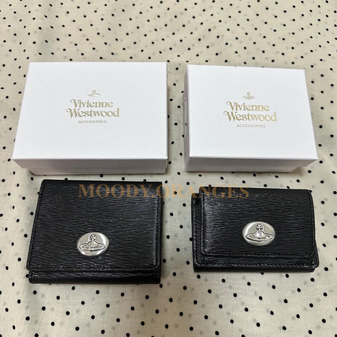 Vivienne Westwood New Advan Wallet Series - MOODY ORANGES