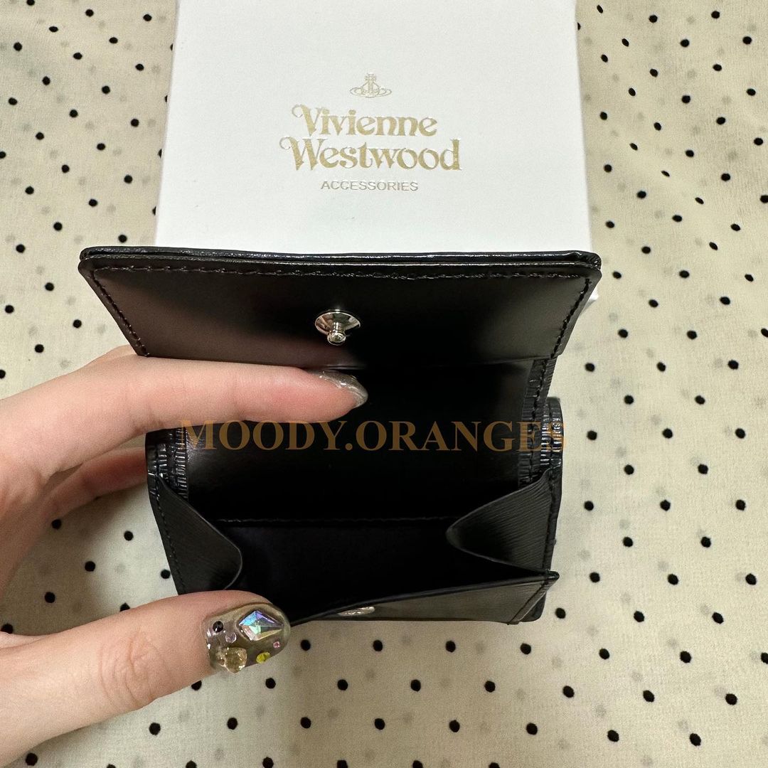 Vivienne Westwood New Advan Wallet Series - MOODY ORANGES