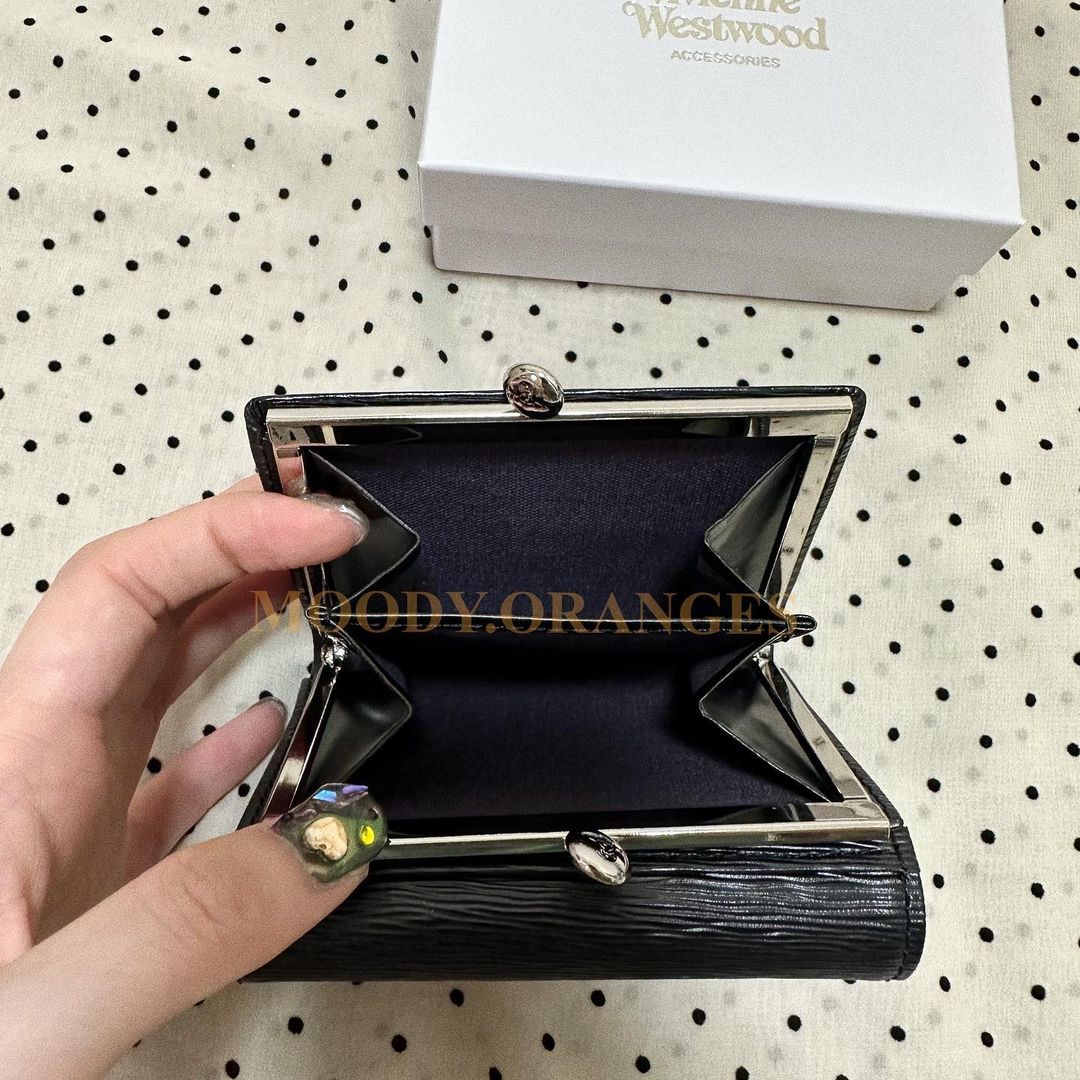 Vivienne Westwood New Advan Wallet Series - MOODY ORANGES