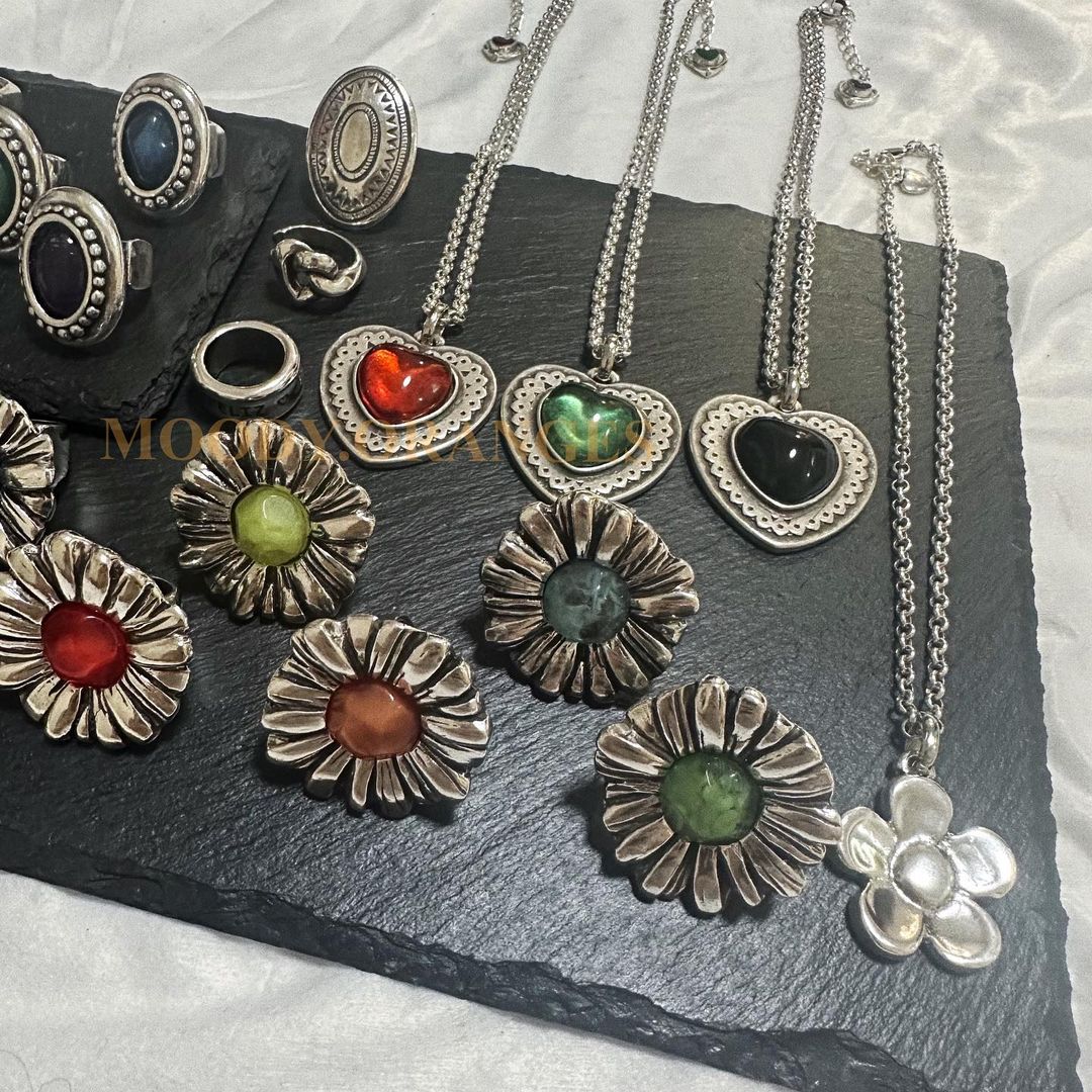 Otro Accesorio Floral Rings - MOODY ORANGES