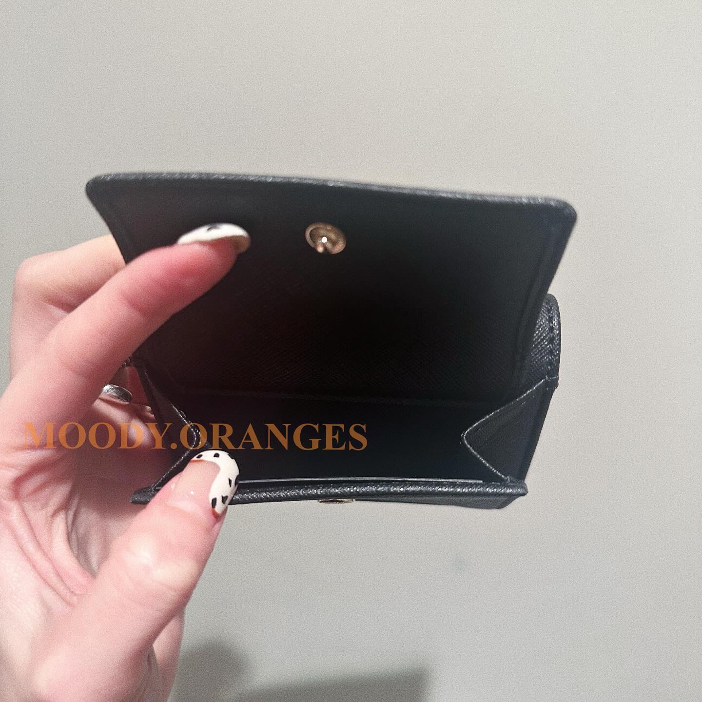 Vivienne Westwood Black/Gold Cardholder - MOODY ORANGES