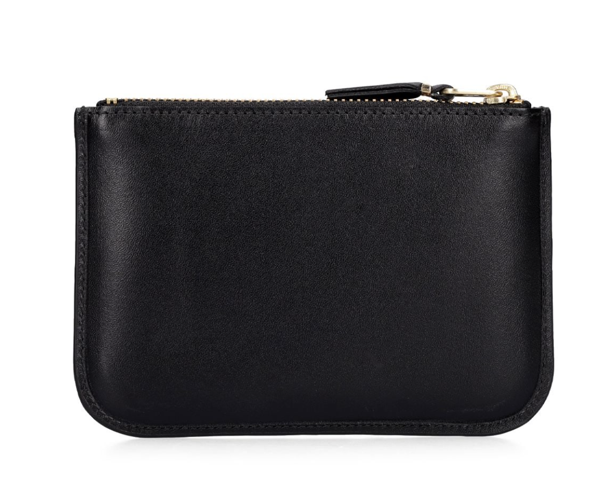 Comme des Garçons Wallet Outside pocket zip wallet - MOODY ORANGES