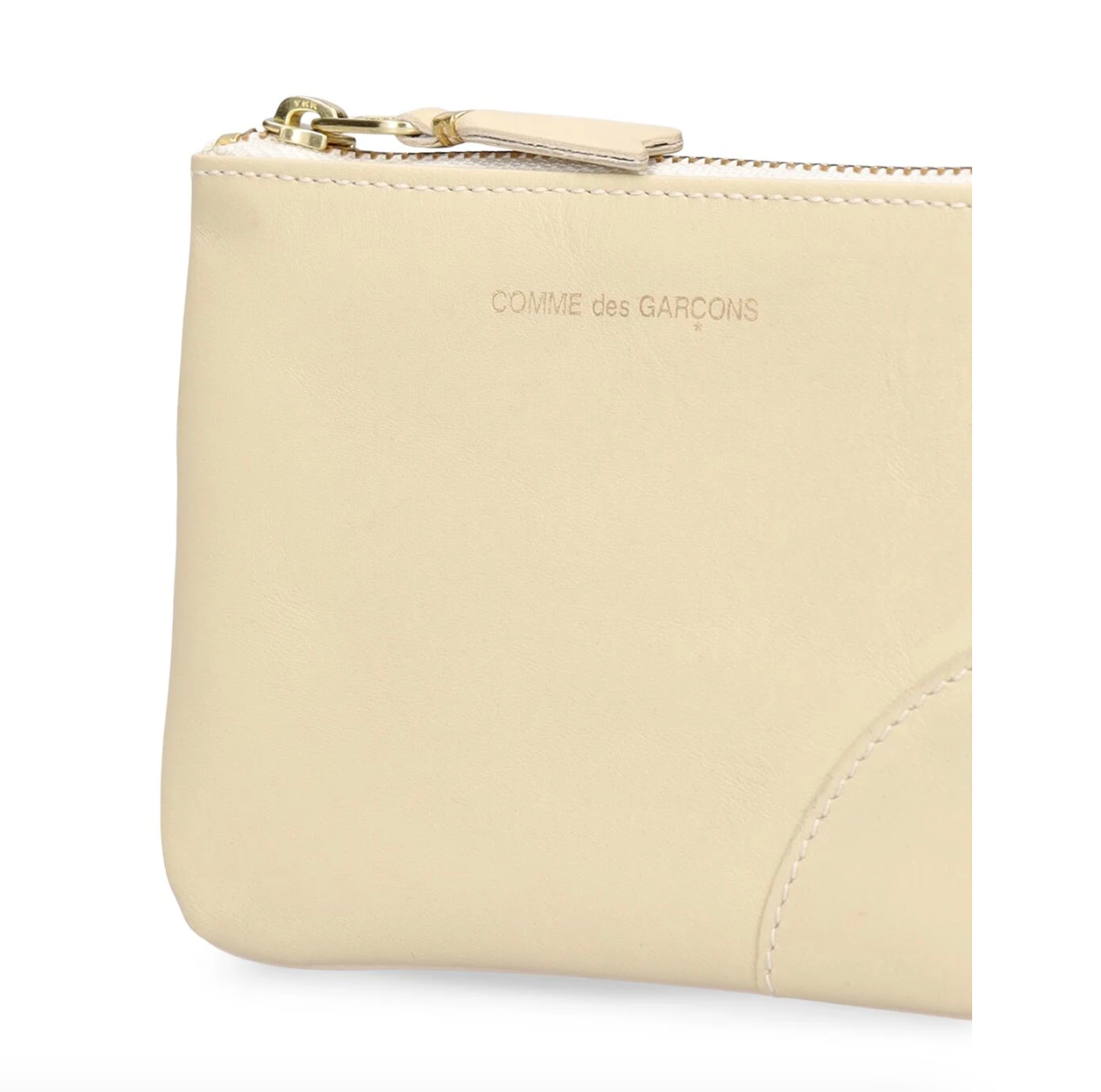 Comme des Garçons Wallet White Classic leather wallet - MOODY ORANGES