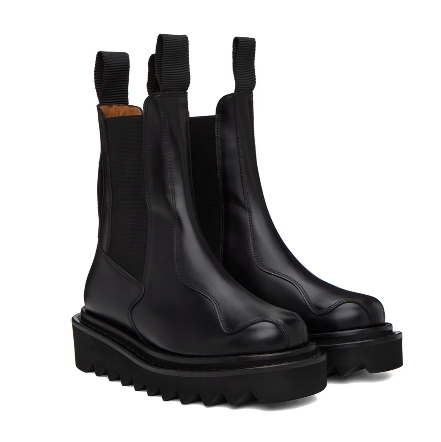 Toga Pulla Exclusive Black Boots - MOODY ORANGES