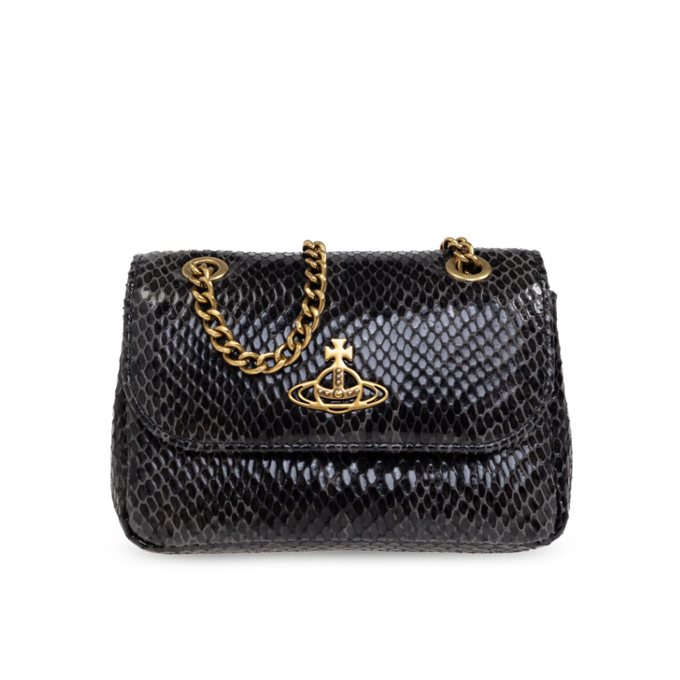 Vivienne Westwood Snakeskin Purse Bag - MOODY ORANGES