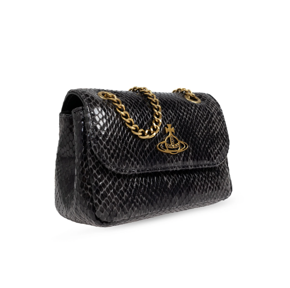 Vivienne Westwood Snakeskin Purse Bag - MOODY ORANGES