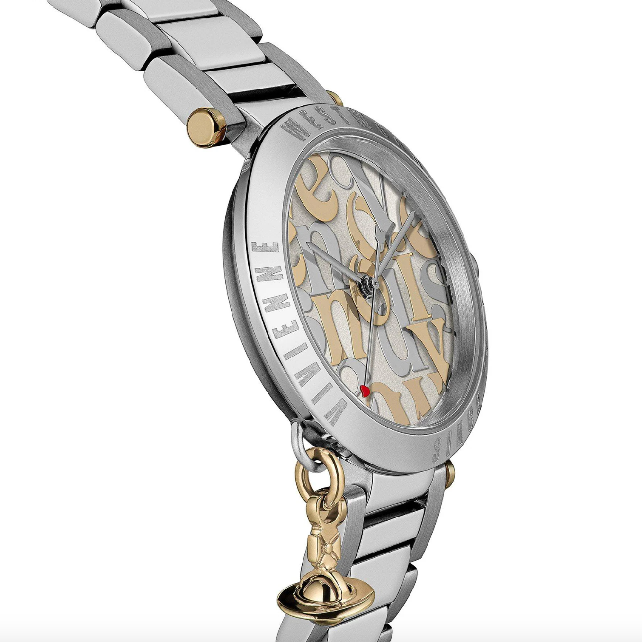 Vivienne Westwood Silver Orb Logomania Watch (VV315WSSL)