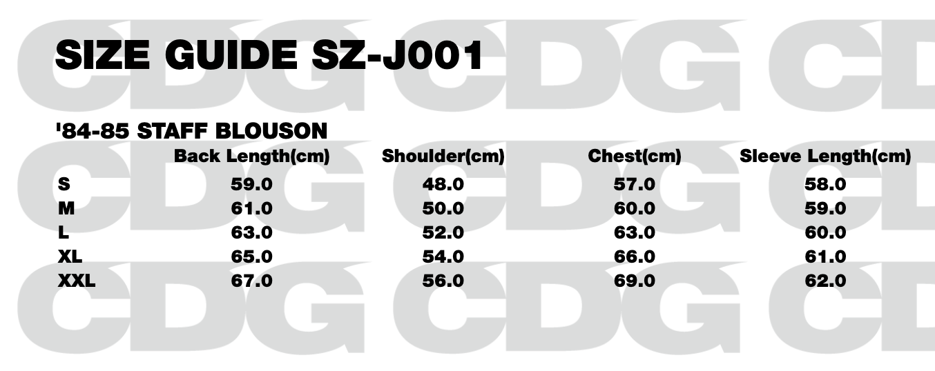 84-85 STAFF BLOUSON