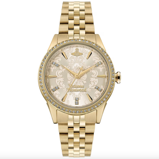 Vivienne Westwood Gold Little Wallace Watch (VV327LCPGD)