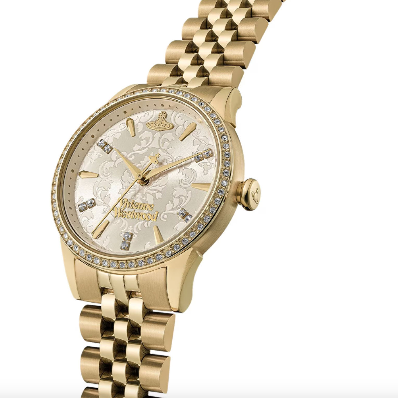 Vivienne Westwood Gold Little Wallace Watch (VV327LCPGD)