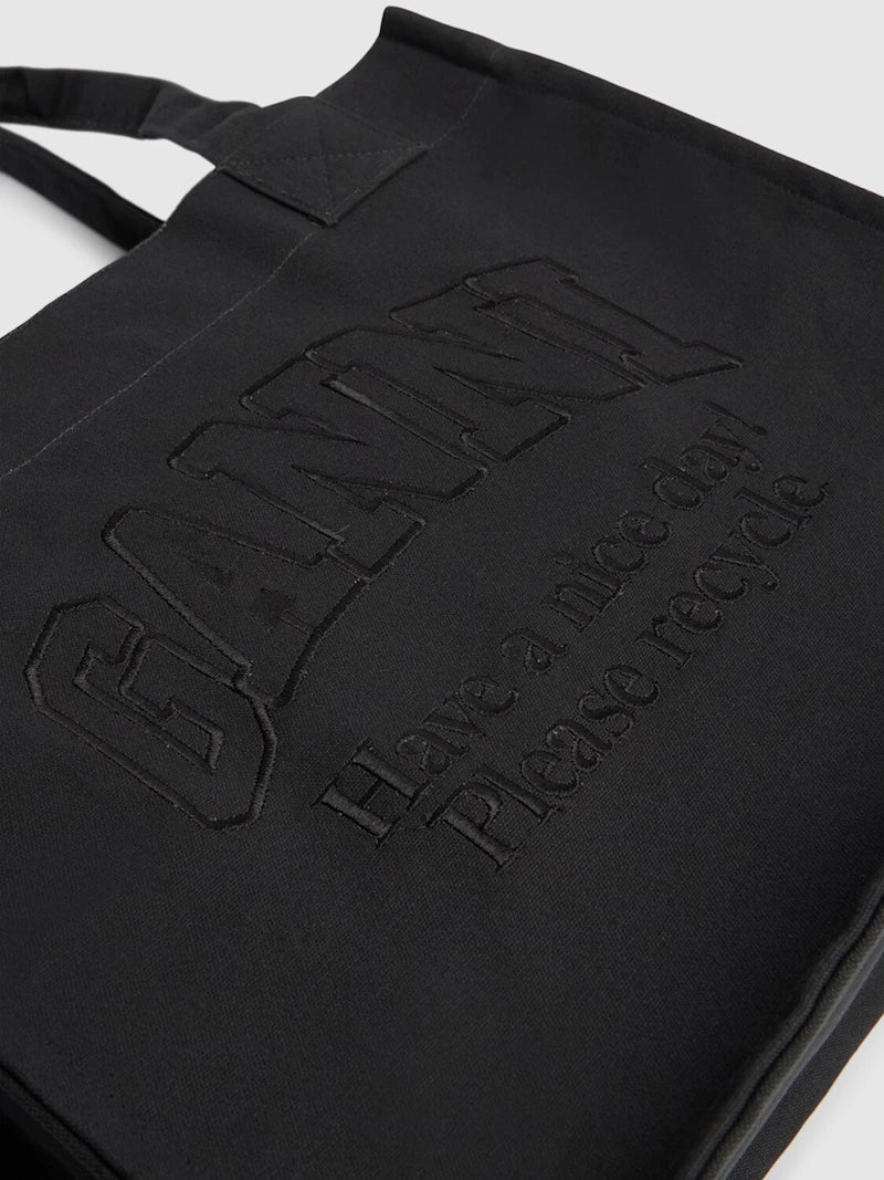 GANNI Canvas Tote Bag