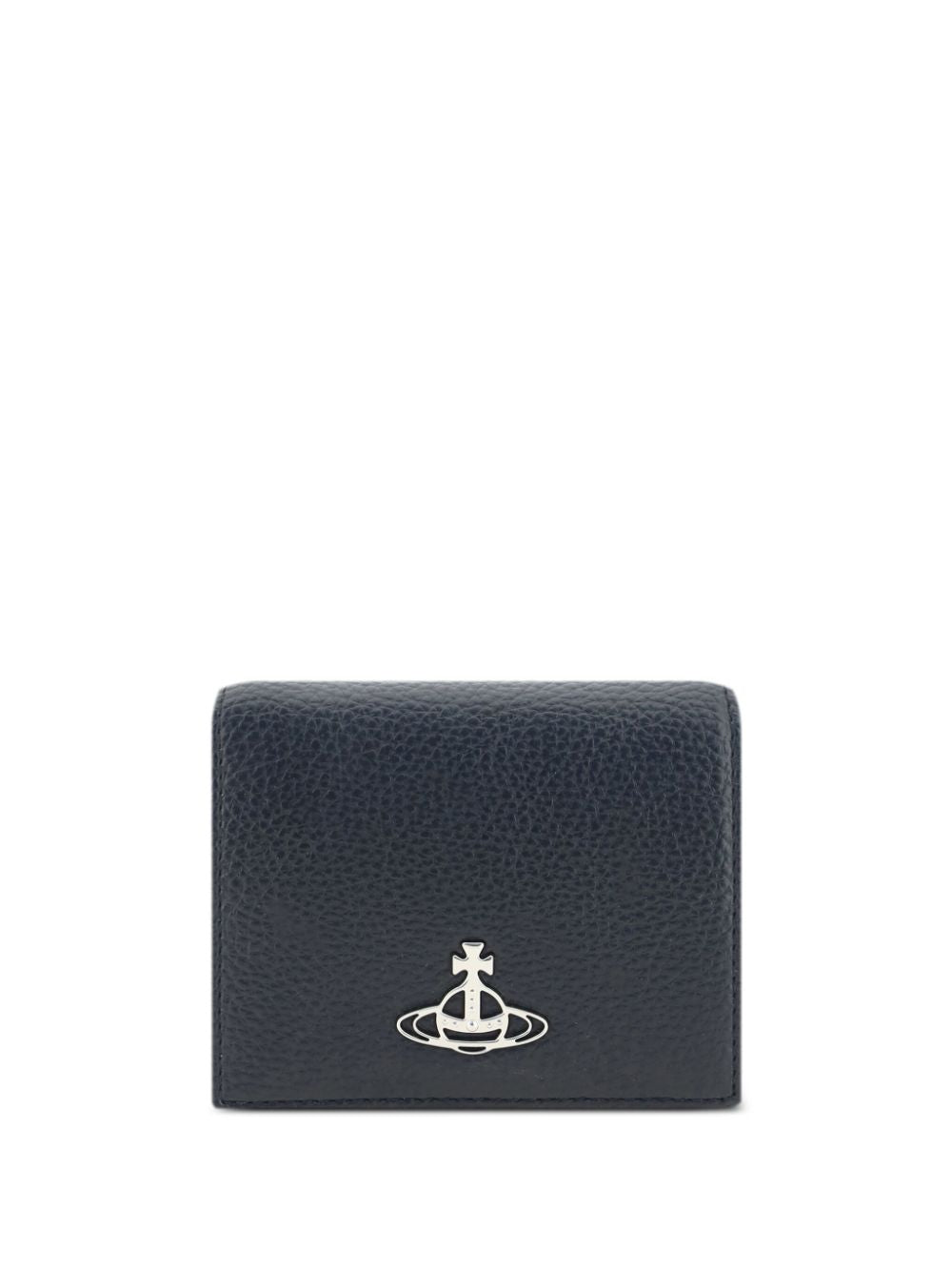 Vivienne Westwood Black Vegan Leather Logo wallet