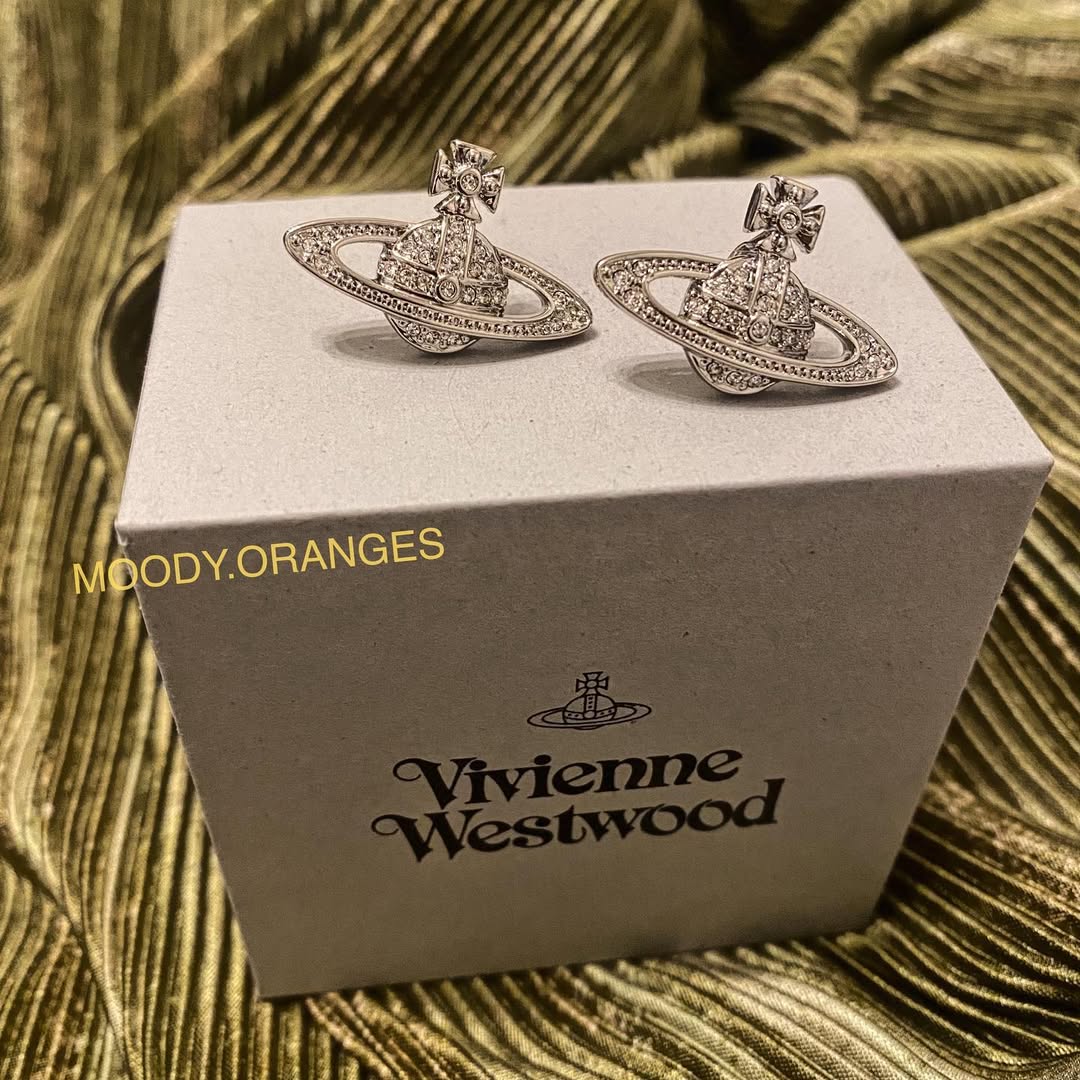 Vivienne Westwood Mini Bas Relief Earrings