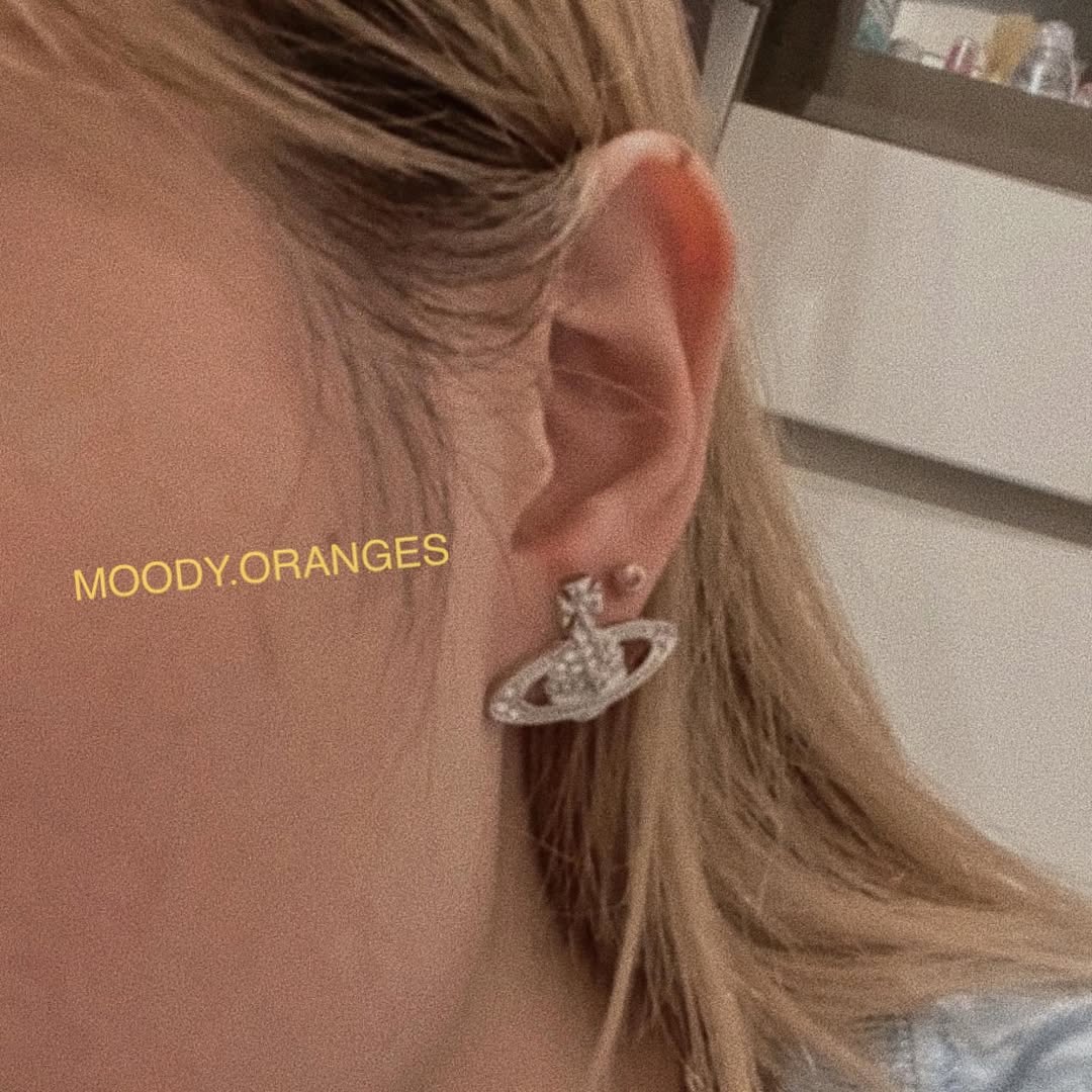 Vivienne Westwood Mini Bas Relief Earrings