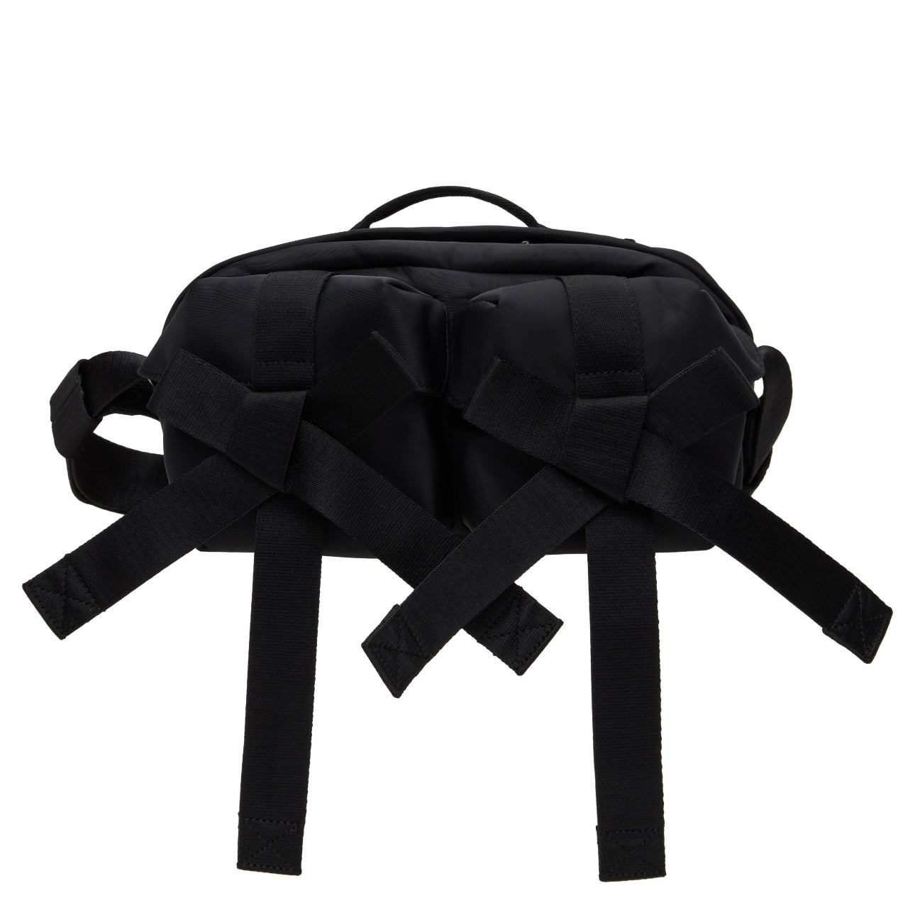Simone Rocha Black Beaded Classic Bow Bag