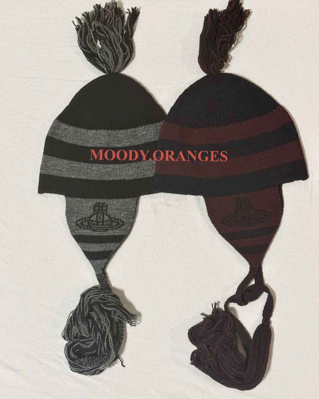 Vivienne Westwood NaNa Beanie - MOODY ORANGES