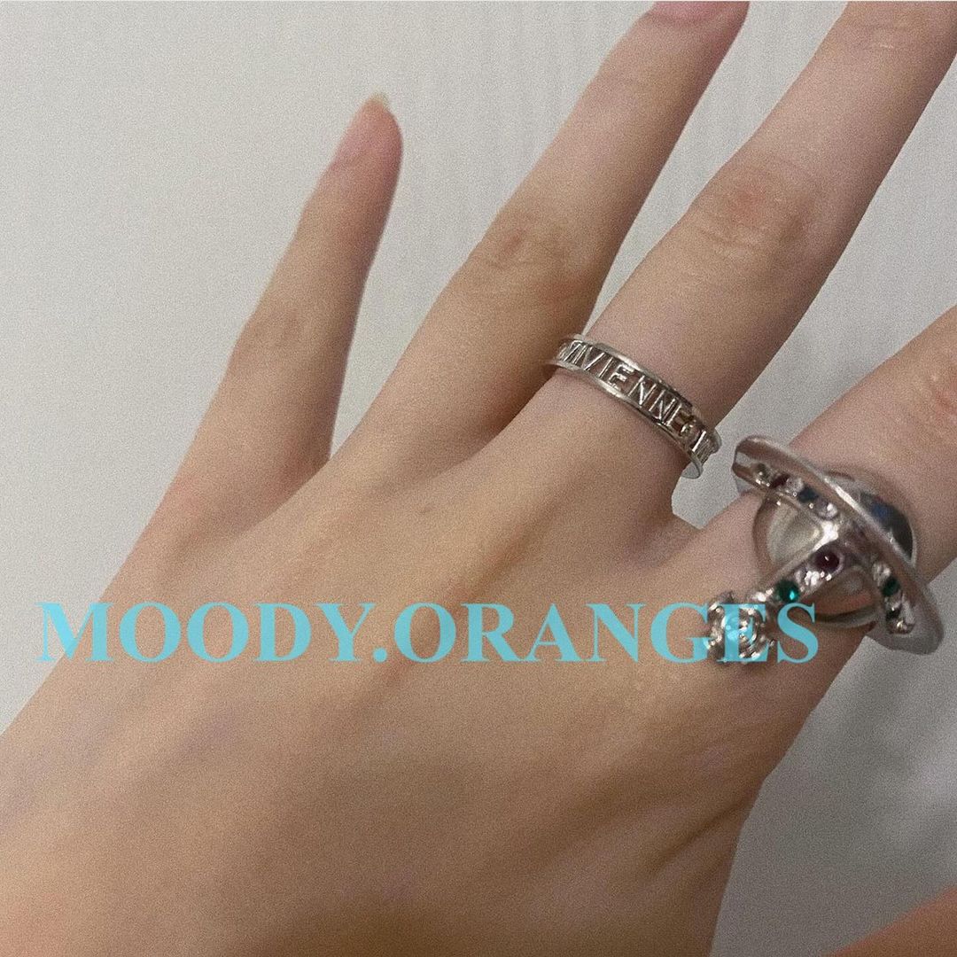 Vivienne Westwood 925 Westminster Ring - MOODY ORANGES