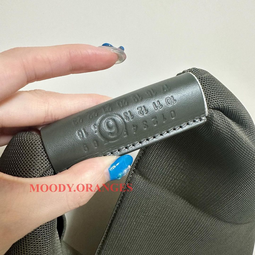 MM6 Maison Margiela Classic Japanese Mesh Tote Bag - MOODY ORANGES