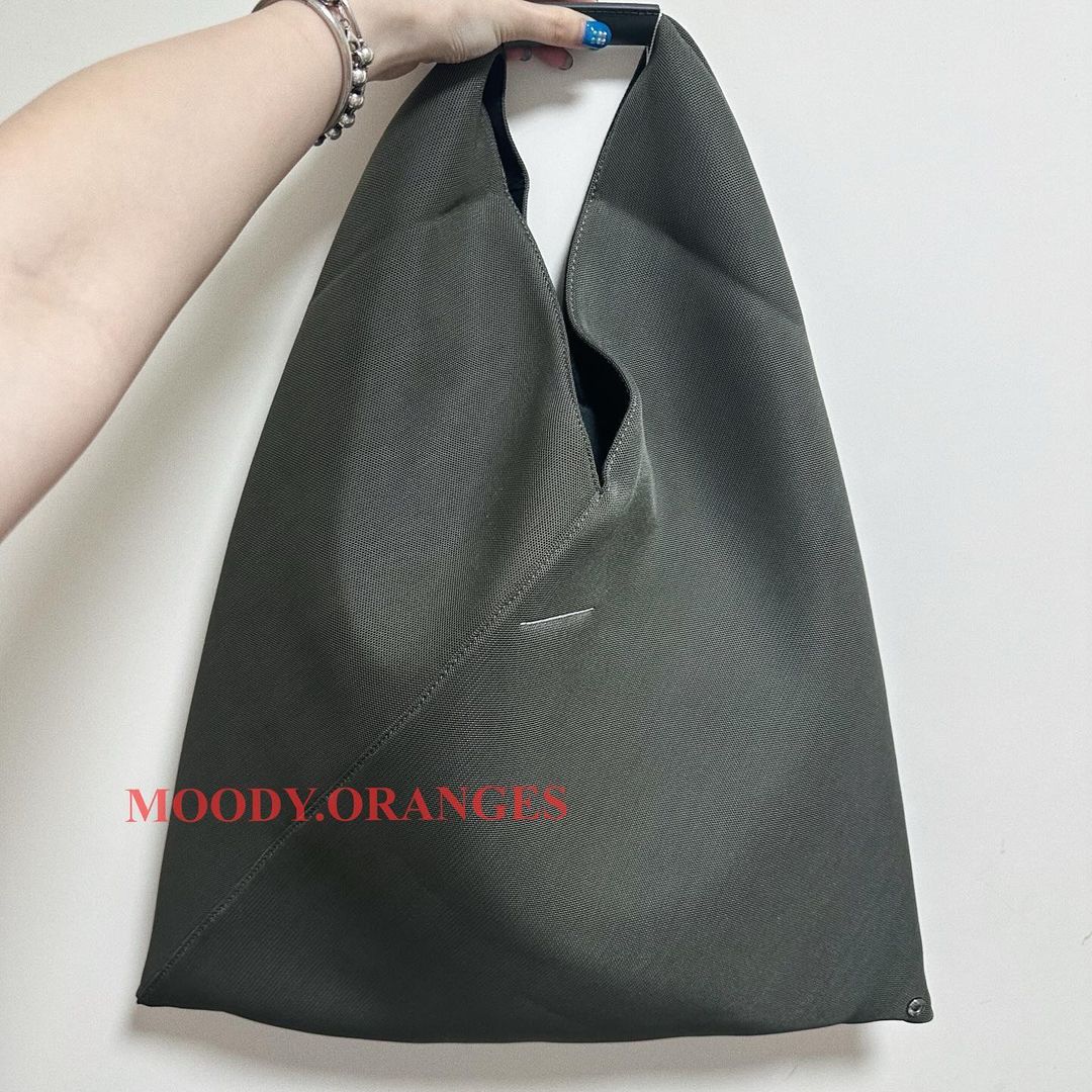 MM6 Maison Margiela Classic Japanese Mesh Tote Bag - MOODY ORANGES