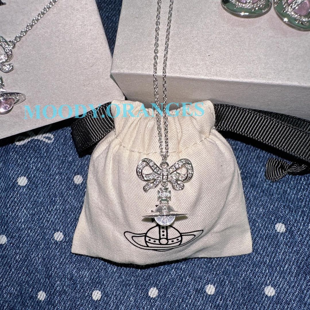 Vivienne Westwood Octavie Platinum-tone Recycled Silver Series - MOODY ORANGES