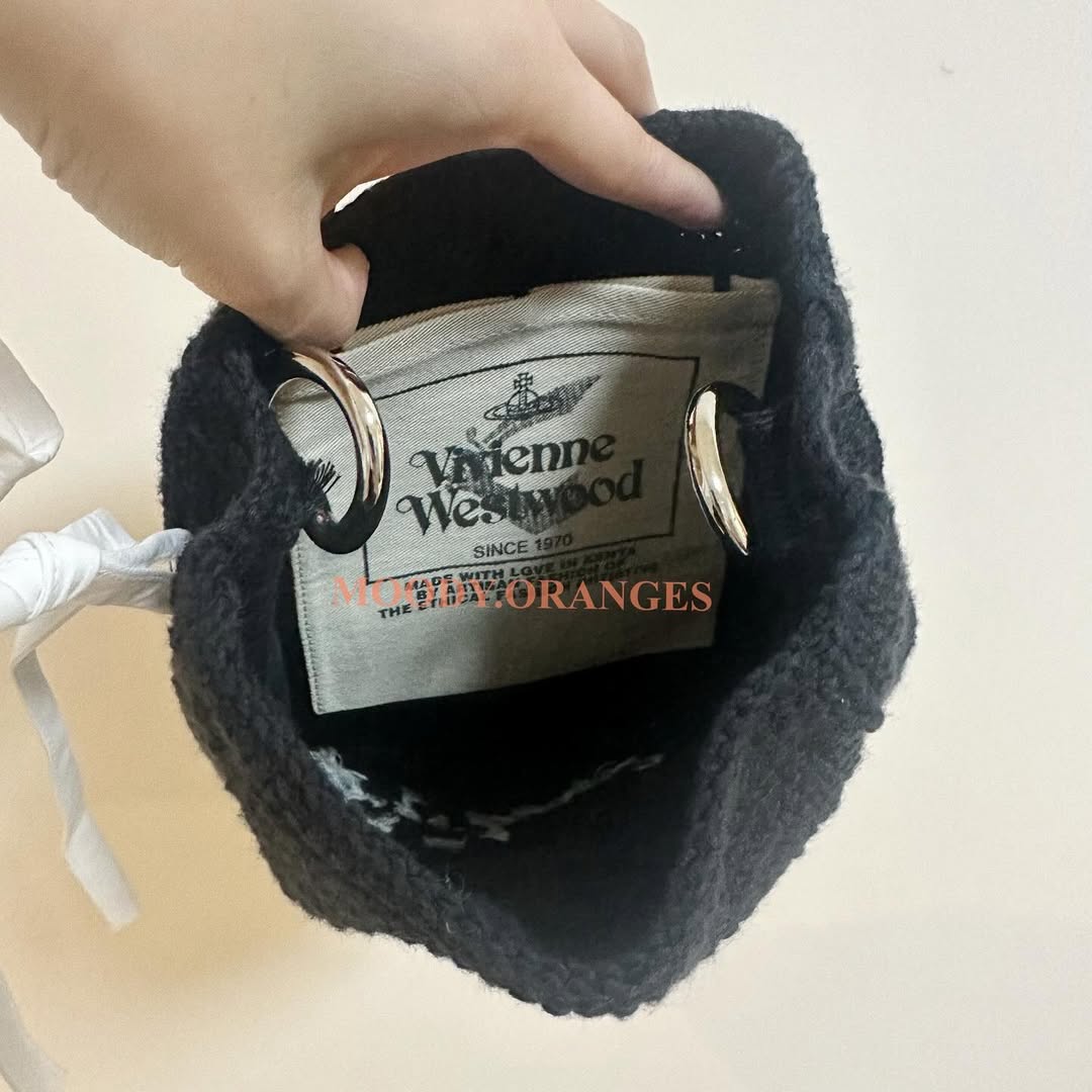 Vivienne Westwood Mabel Small Crochet Tote Bag