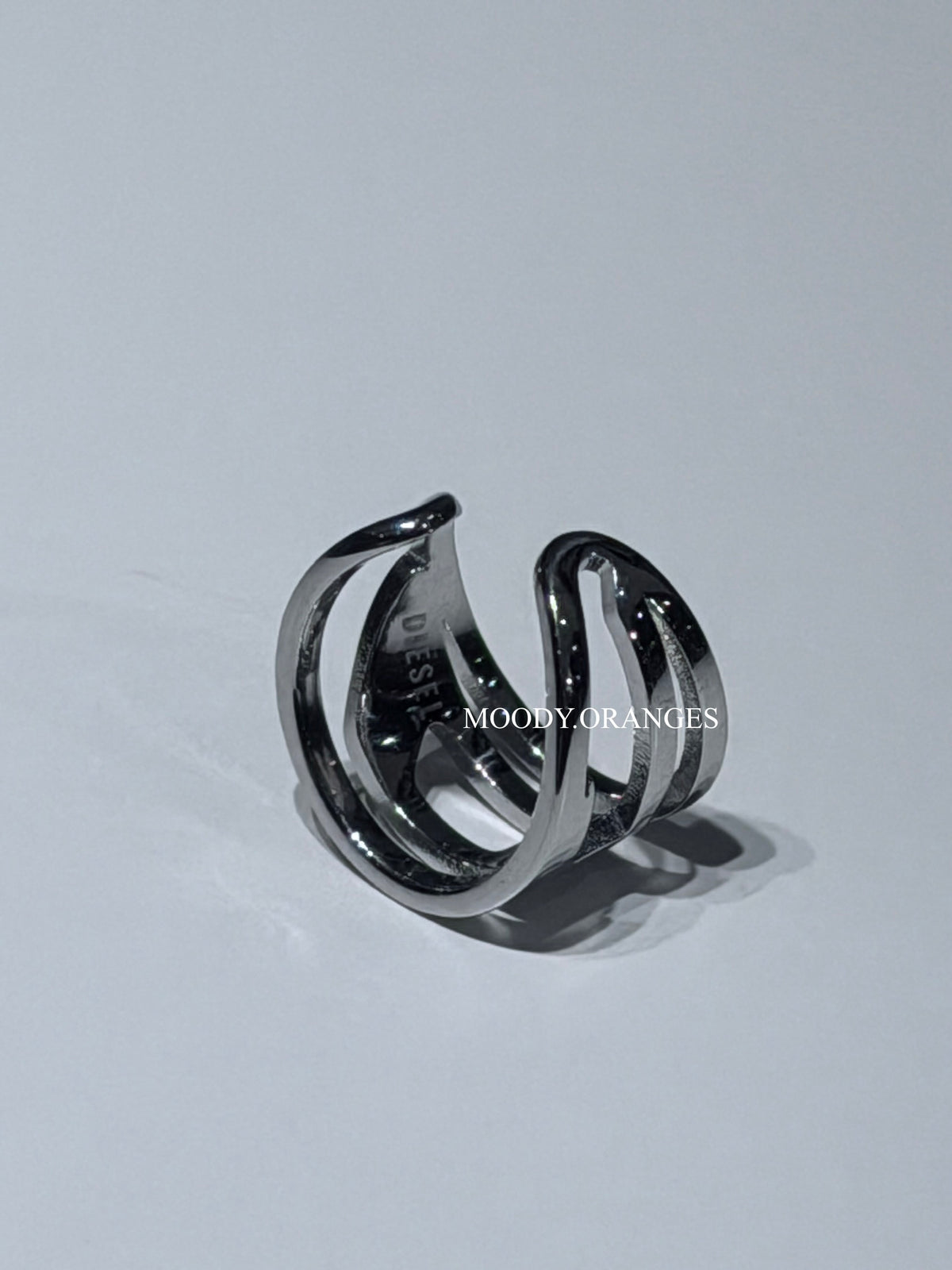 Diesel Stainless Steel Ear Cuff - MOODY ORANGES
