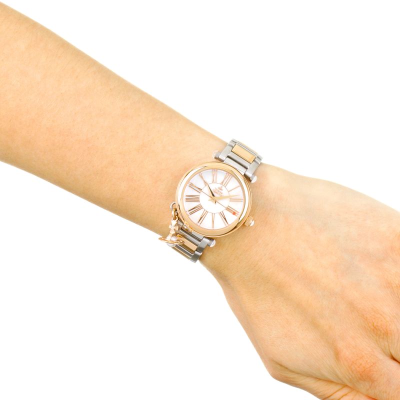 Vivienne Westwood Mother Orb Watch (VV006PRSSL) - MOODY ORANGES