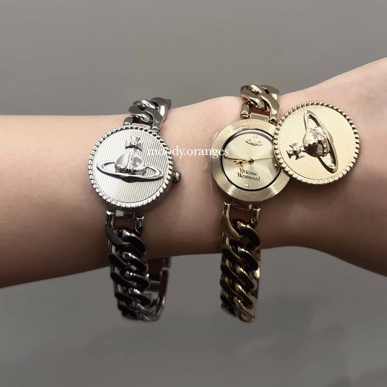Vivienne Westwood Orb Button Watch (VV323CPGD)