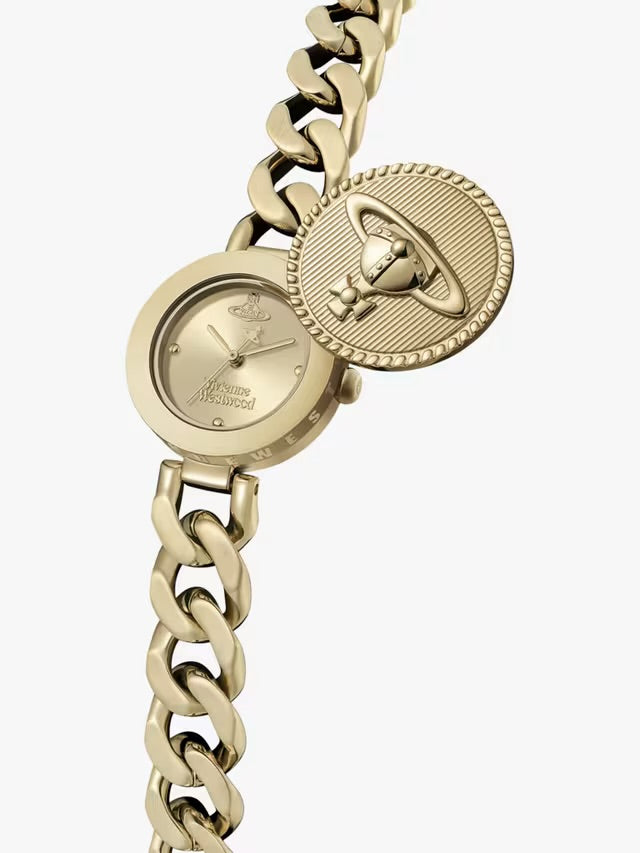 Vivienne Westwood Orb Button Watch (VV323CPGD)