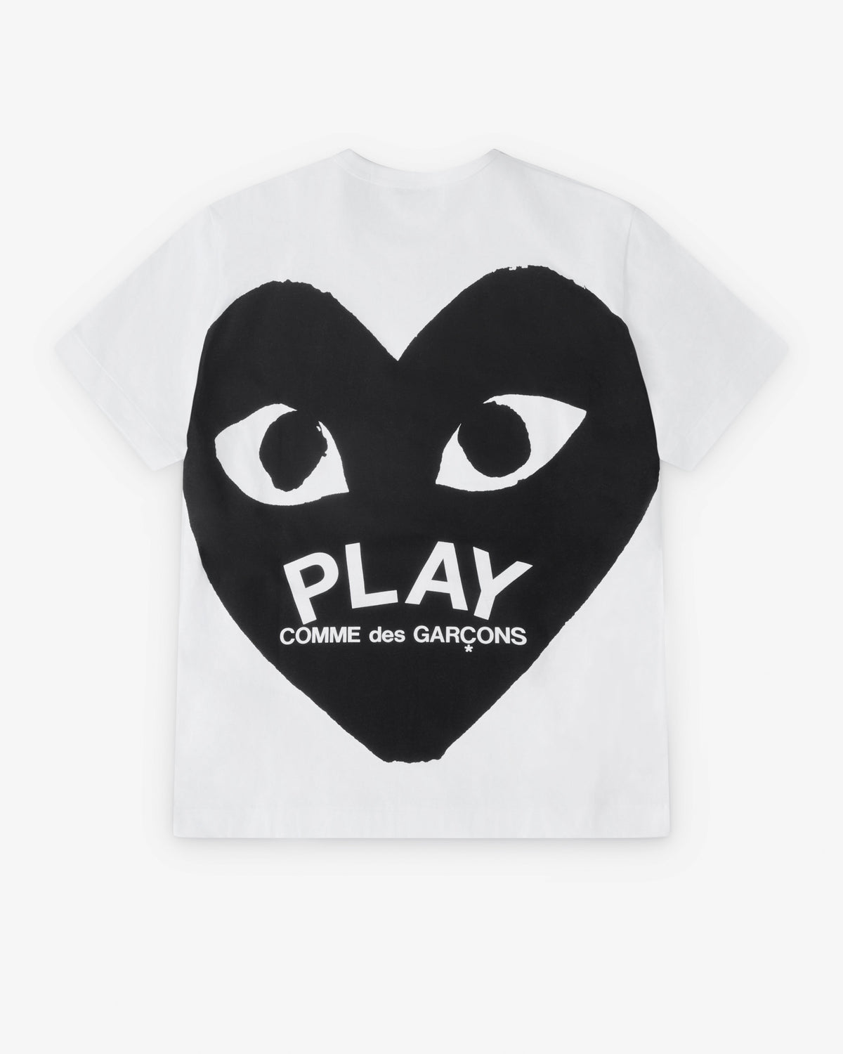 COMME des GARÇONS PLAY Heart Logo Tee - White