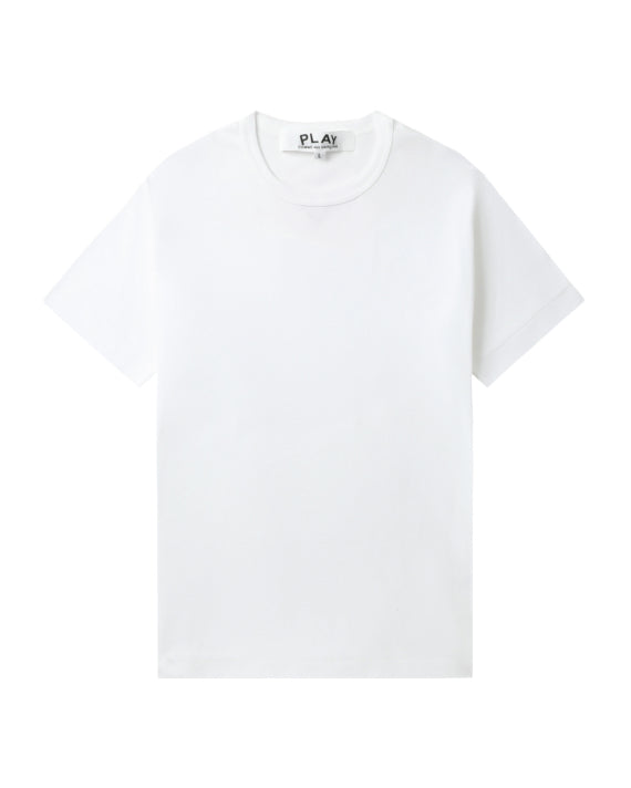 COMME des GARÇONS PLAY Heart Emblem Tee - White