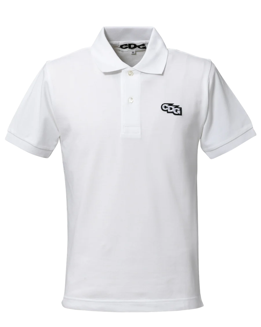 CDG PATCH POLO SHIRT