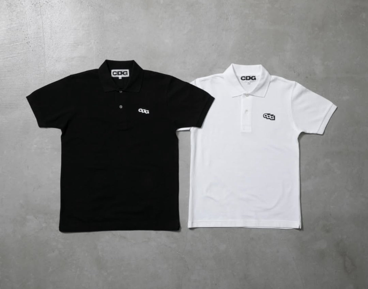 CDG PATCH POLO SHIRT