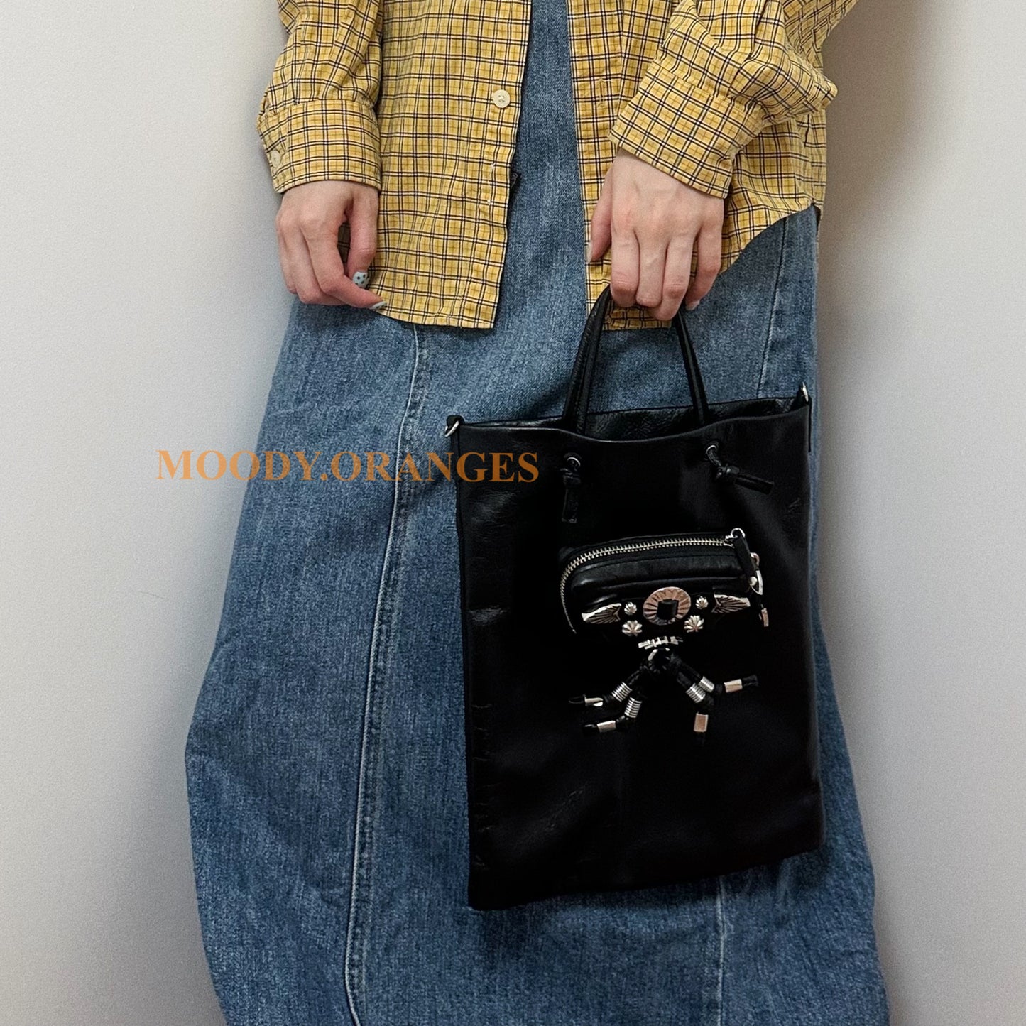 TOGA TOO LEATHER Tote Bag