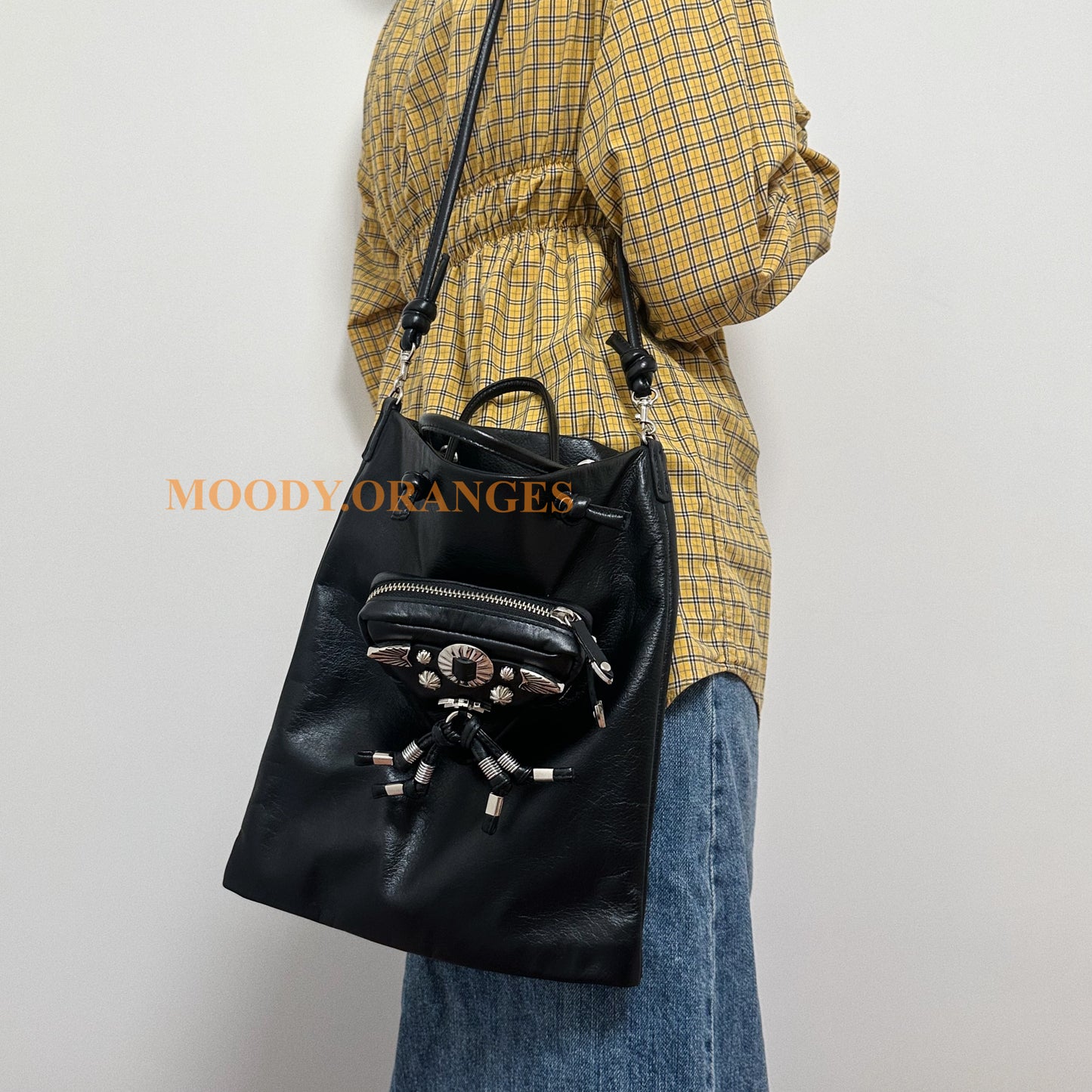 TOGA TOO LEATHER Tote Bag