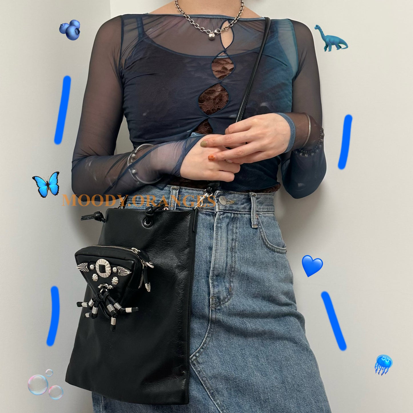 TOGA TOO LEATHER Tote Bag
