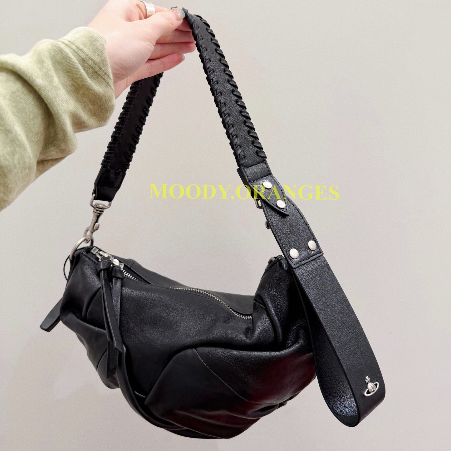 Vivienne Westwood Agnes Shoulder Bag - MOODY ORANGES