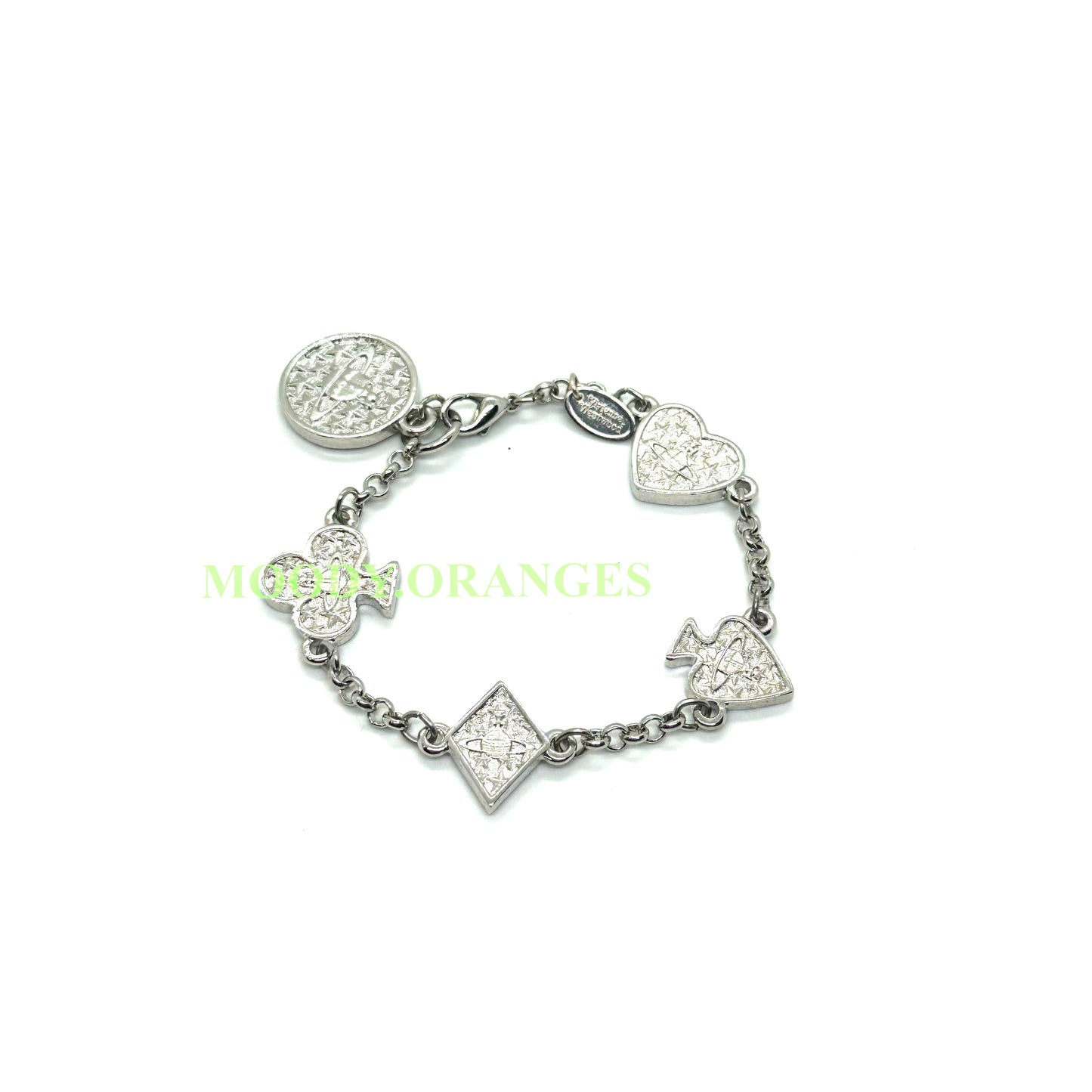 Vivienne Westwood Poker Pendants Bracelet - MOODY ORANGES