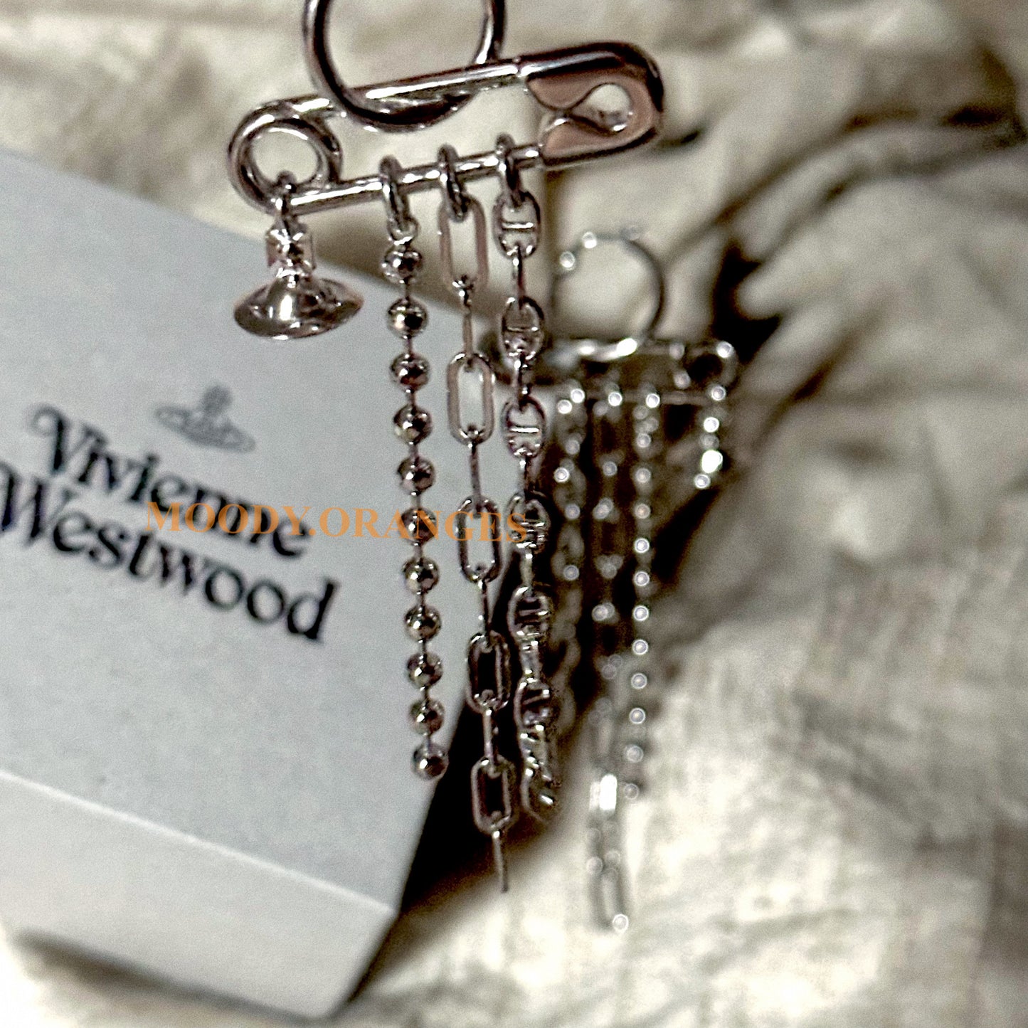 Vivienne Westwood Ginetta Pin Earrings
