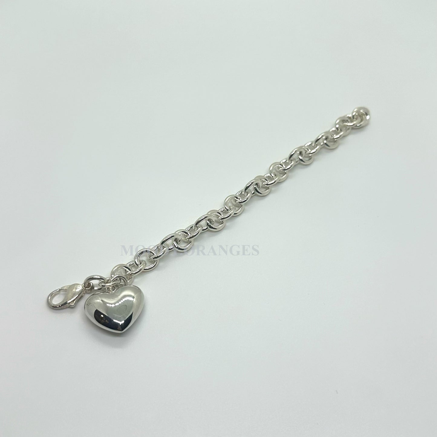 Heart Chain Bracelet - MOODY ORANGES